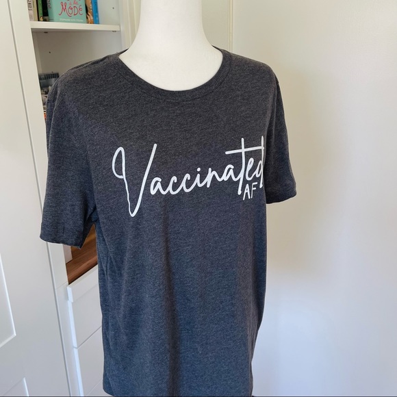 Bella Canvas Tops - Vaccinated AF Cotton Tee